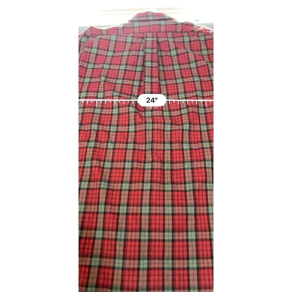 Vintage Polo Ralph Lauren Plaid Shirt - Mens‎ Large Tall